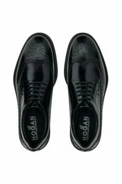 Hogan Nette Schoenen Laced Shoes Black
