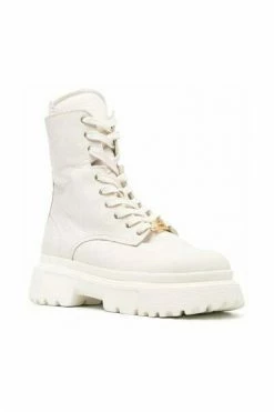 Hogan Laarzen Lace-up Boots White