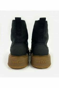Hogan Laarzen Lace-up Boots Black