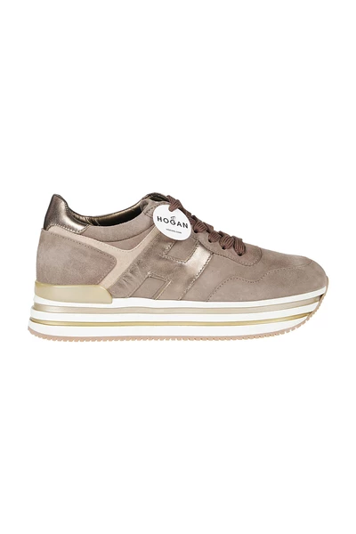 Hogan H483 Sneakers Beige - Afbeelding 4