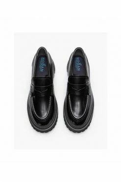 Hogan Instappers & Slip Ons Loafers Black