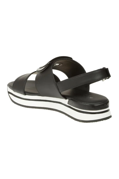 Hogan Sandalen H222 Sandals Black