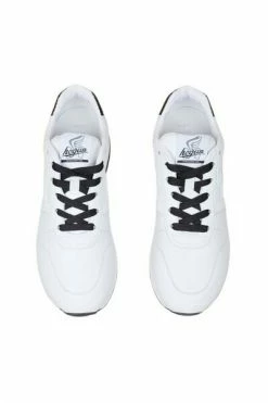 Hogan H383 Nappa Sneakers With Contrasting Heel Counter White