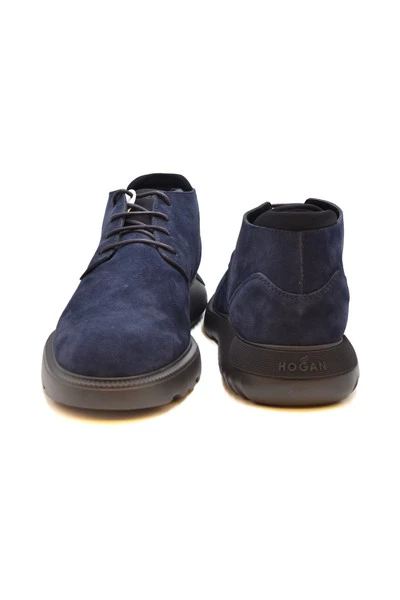 Hogan Nette Schoenen Laced Shoes Blue - Afbeelding 3