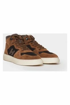 Hogan H365 Basketball Model Sneakers Brown